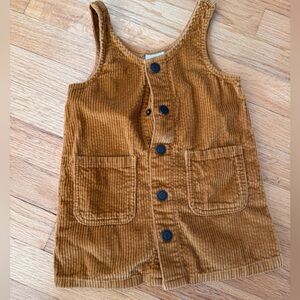 WORN ONCE Little Co courderoy jumper with buttons